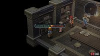 examine the book on the table for the password hint and the bookshelf for a new recipe