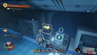 Interact with the ASL Terminal to purchase upgrades with Raw Science, and to accept new BURG.L quests.