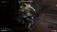 You’ll see a red circle around Clayface’s fist just before he initiates the extended fist attack.