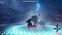 When you see Mecha Freeze charging up his Flash Freeze attack, grapple to safety,