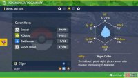 Gligar stats screen 2