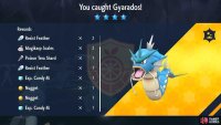 1 of 2: Drops from a 4-Star Gyrados Tera Raid Event
