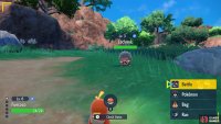 Lechonk is a common Pokémon found here.