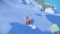 Billy and O’Nare can be found as trainers head towards the bottom of the slope.