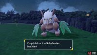 Nuzleaf then evolves into Shiftry.