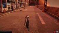 Stand with your back to the purple line to spot all the enemies incoming