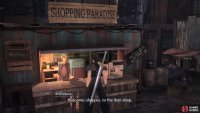 Speak to the “Shopping Paradise” attendant for another +10 affection to Aerith.
