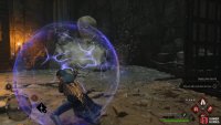 then use Protego to deflect the boulders.