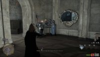 The Moth mirror is near the top of the Astronomy Tower