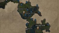 An overview of the Butterfly locations in Hogwarts Legacy’s South Highlands.