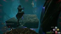 Jump from one platform to another, through the portal,