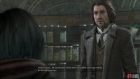 If you gave Garreth a Fwoopy Feather, you’ll face reprimand from Professor Sharp, but no lasting consequences.