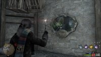 There’s a Moth Mirror inside the carriage house.