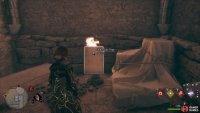 You can collect the page after lighting the brazier.