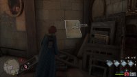 Decast Lumos in front of the black mirror again to slot the moth and reveal the page.