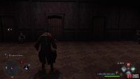 Enter the middle door here