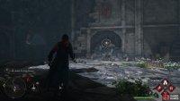 the final rune can be found in the rubble opposite the door.