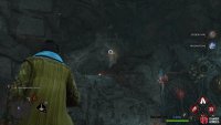 then the webs high up to the left of the door for the second rune