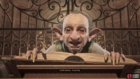 The Portkey portal found in Scotland leads to Gringotts Bank in the Wizarding World.