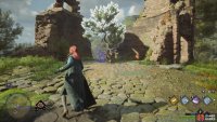 then use a levitating spell to lift it up to reveal the hidden treasure (as depicted by the map).