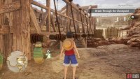Directly to the south of the bridge as you exit it from the loyal army camp.