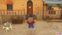 You will see the icon that says you can enter the building on the door