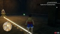 The first Zoro Cube is in 1BF of the ruin. Open the door to the north by rotating the switch to enter.