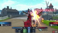the backup character will jump in and perform a Chain Attack.