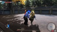His stab grab move will keep you pinned to his sword