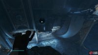 Now you’re at the top, grab the orb from the main lobby below and then place it in the orb holder on the right, allowing you to escape and power up a new mining lazer.