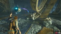Place one of the orbs in any of the two slots
