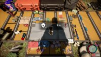 Once you’ve crafted the Hide Armor, equip it with the left mouse button. When equipped, the armor segment will display a brown color.