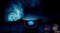 When you go underwater, you’ll get an oxygen gauge which will show you how much air you have left.