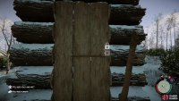 Just place a stick on the inside of an existing door to add a lock.
