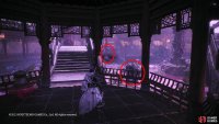 In the final area, at the opposite side of the courtyard. You’ll need to defeat numerous enemies especially the Demonized Office near the Flag.