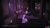 From Battle Flag 6, head up the nearby stairs. Jump across the hole, and head through the hole in the wall into a hidden room.