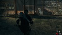 use the nearby shortcut by opening the gate