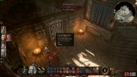 You need to find the Rusted Iron Gate Key if you want to open this and get access to the final room in the Search The Cellar questline,