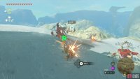 so head over and deal with the Bokoblins before returning for your reward.
