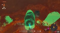 move the boulder with Ultrahand to reach a secret room