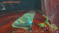 Use the ice to make your way over to the small cave.