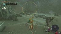 Locate this pillar beneath one of the rock-mushroom formations