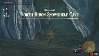 Head inside North Biron Snowshelf Cave.