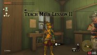 Speak with Symin again to start Teach Me a Lesson II.