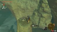 It will be found on top of the pillar there.