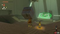 The goal is to get the orb into the hole, as shown.
