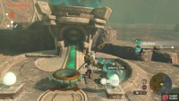 You can get a Steering Stick from the dispenser just to the south.