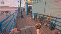 The second Burner Phone in the Fool’s Gold quest is on the bench to the southeast of the pier.