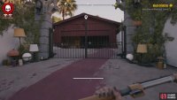 Climb over the fence at this house to find the quest