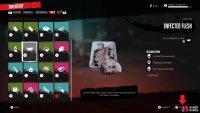 Press the button shown to view a list of enemies that drop this part